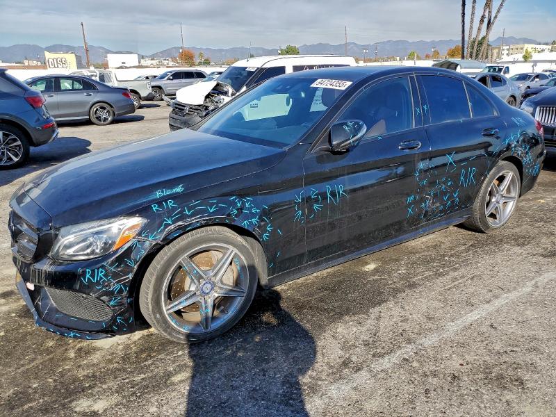 2017 MERCEDES-BENZ C 300 — VIN 55SWF4JB0HU207127