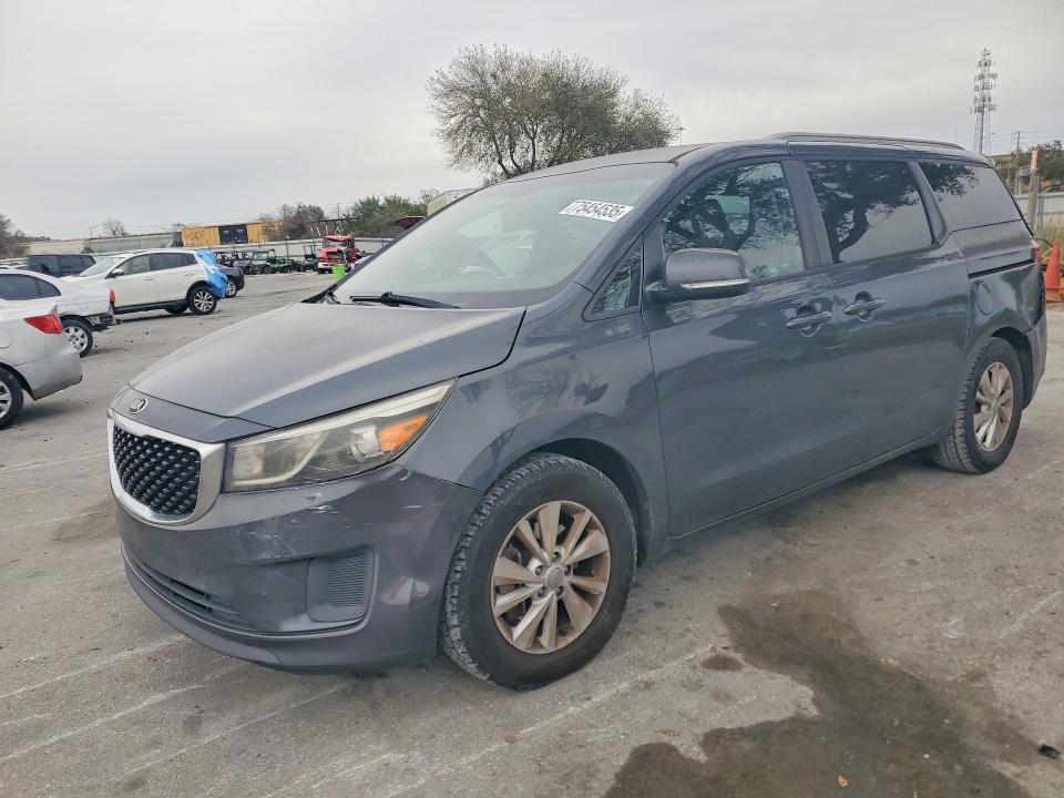 2016 KIA SEDONA LX — VIN KNDMB5C14G6148348