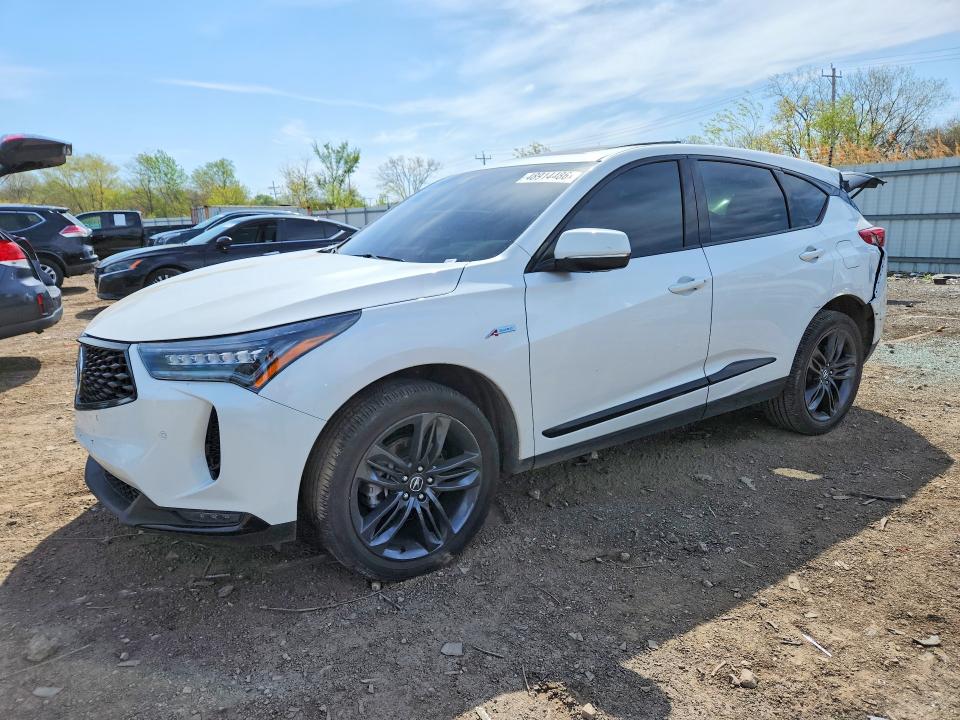 2022 ACURA RDX — VIN 5J8TC1H67NL004329