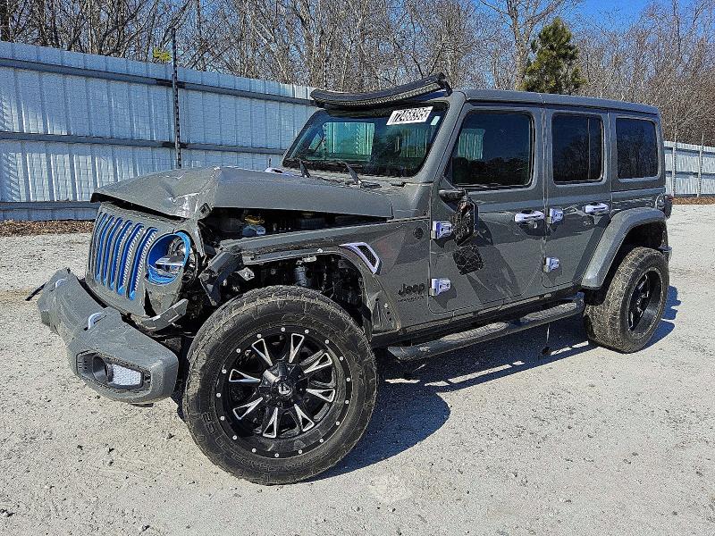 2022 JEEP WRANGLER U — VIN 1C4HJXEN2NW162018