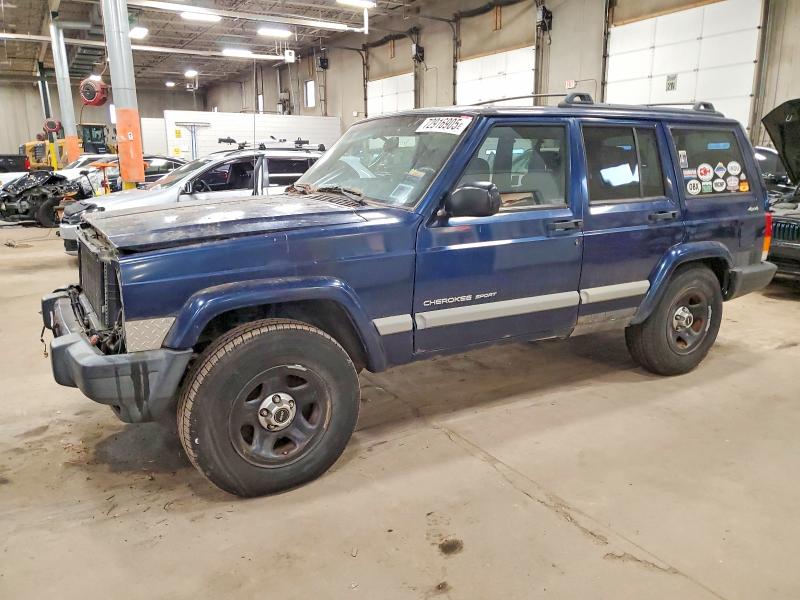 2001 JEEP CHEROKEE S — VIN 1J4FF48S71L564602
