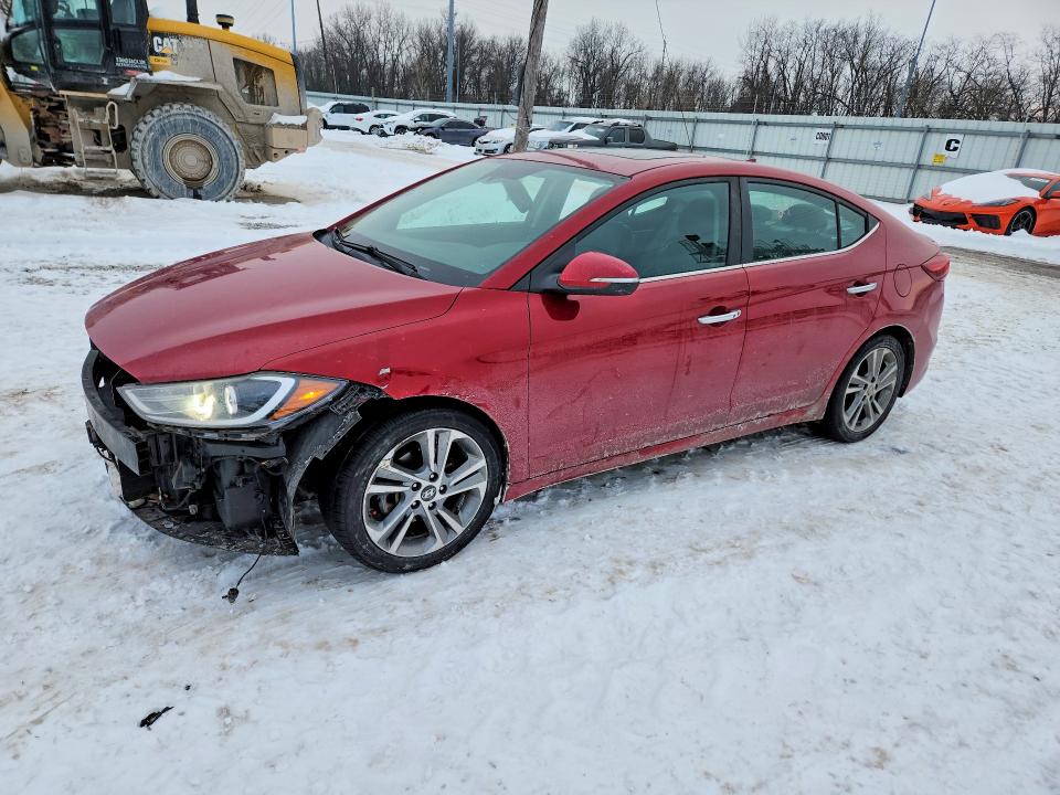 2017 HYUNDAI ELANTRA SE — VIN KMHD84LF6HU196026