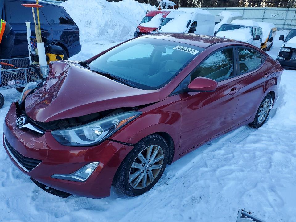 2015 HYUNDAI ELANTRA SE — VIN 5NPDH4AE8FH554877