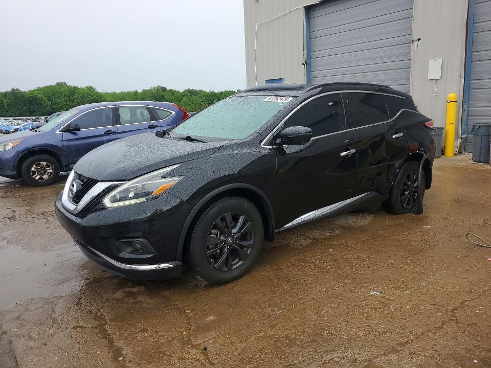 2018 NISSAN MURANO — VIN 5N1AZ2MG9JN181547