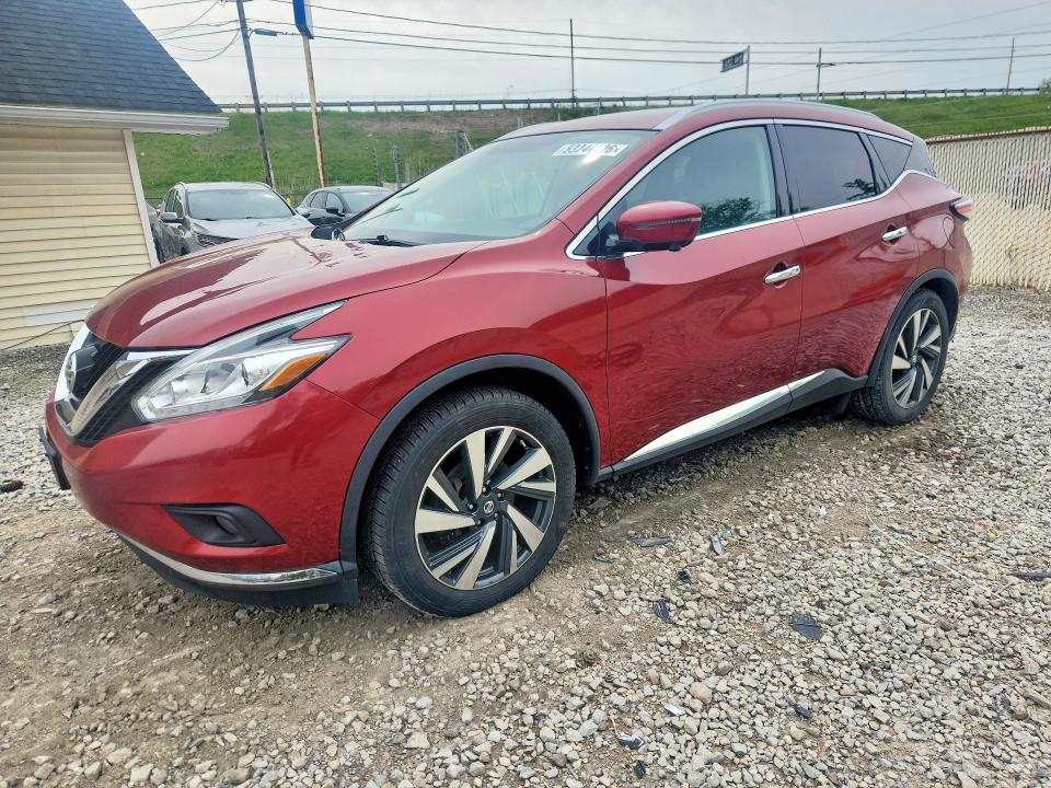 2016 NISSAN MURANO — VIN 5N1AZ2MH3GN172120