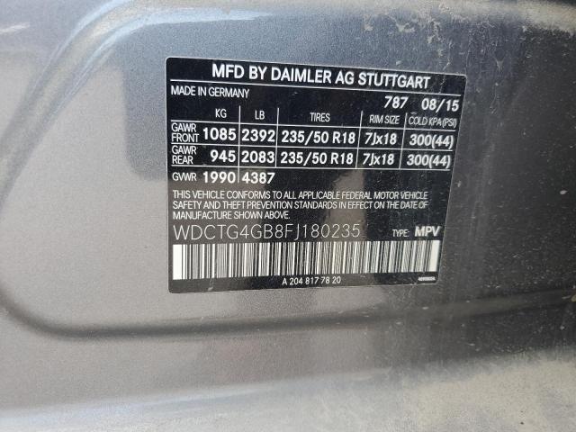 WDCTG4GB8FJ180235