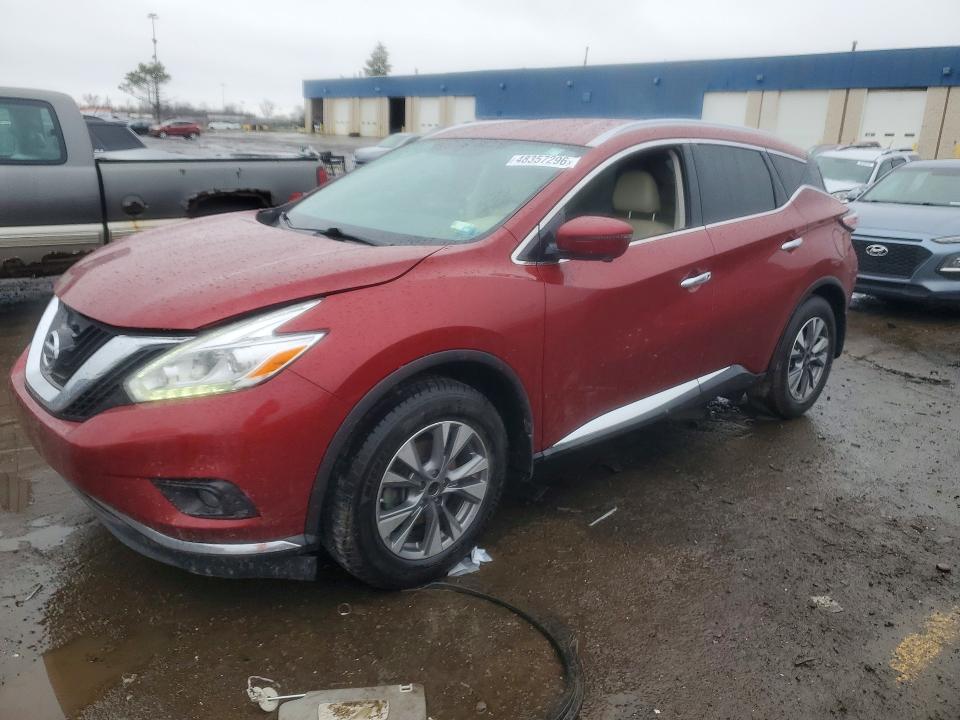 2017 NISSAN MURANO — VIN 5N1AZ2MH2HN172935