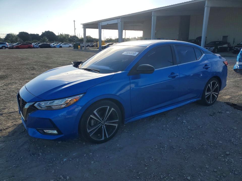 2021 NISSAN SENTRA SR — VIN 3N1AB8DV2MY301743