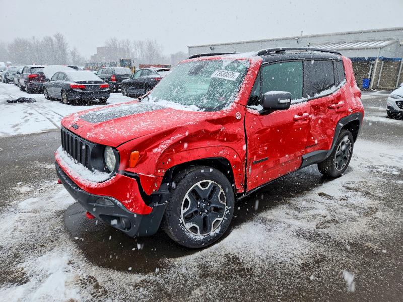 2016 JEEP RENEGADE T — VIN ZACCJBCT1GPD91160