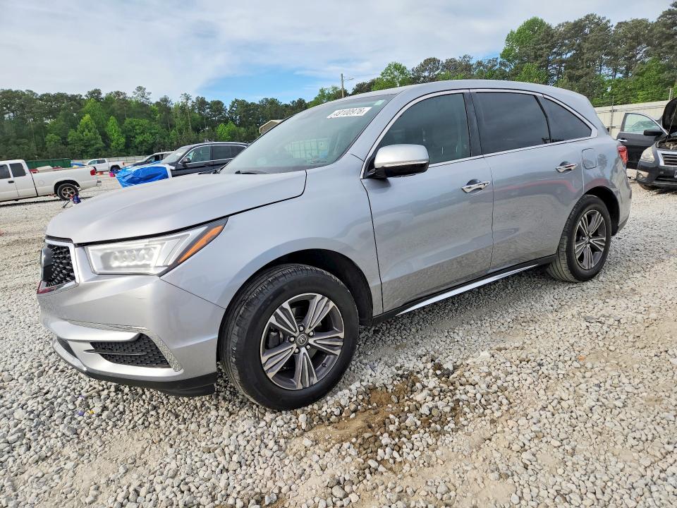 2019 ACURA MDX — VIN 5J8YD3H35KL006466