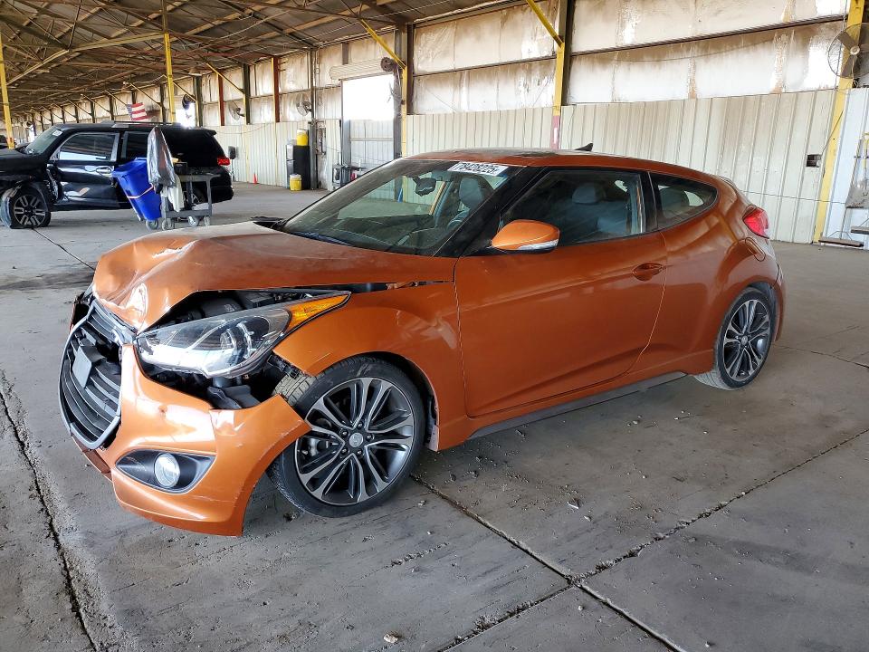 2016 HYUNDAI VELOSTER — VIN KMHTC6AE0GU254808