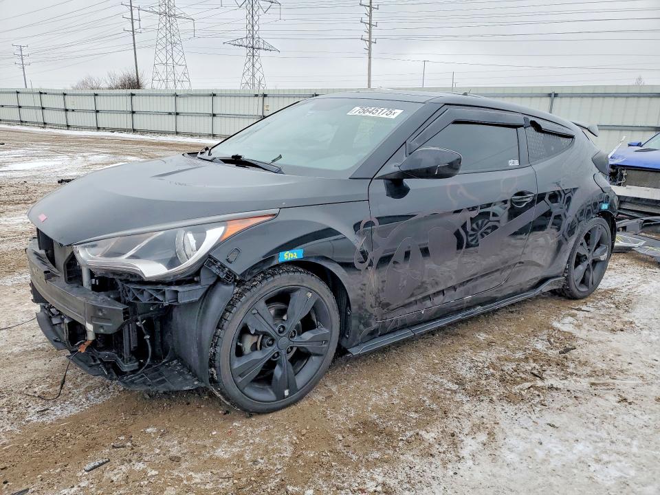 2017 HYUNDAI VELOSTER — VIN KMHTC6ADXHU320824