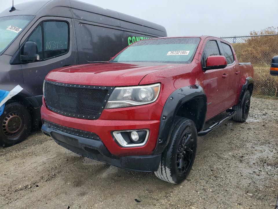 2018 CHEVROLET COLORADO — VIN 1GCGSCEN5J1117583