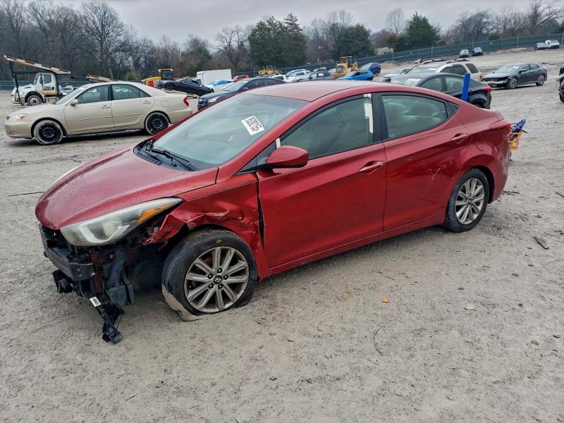2016 HYUNDAI ELANTRA SE — VIN 5NPDH4AE2GH666494