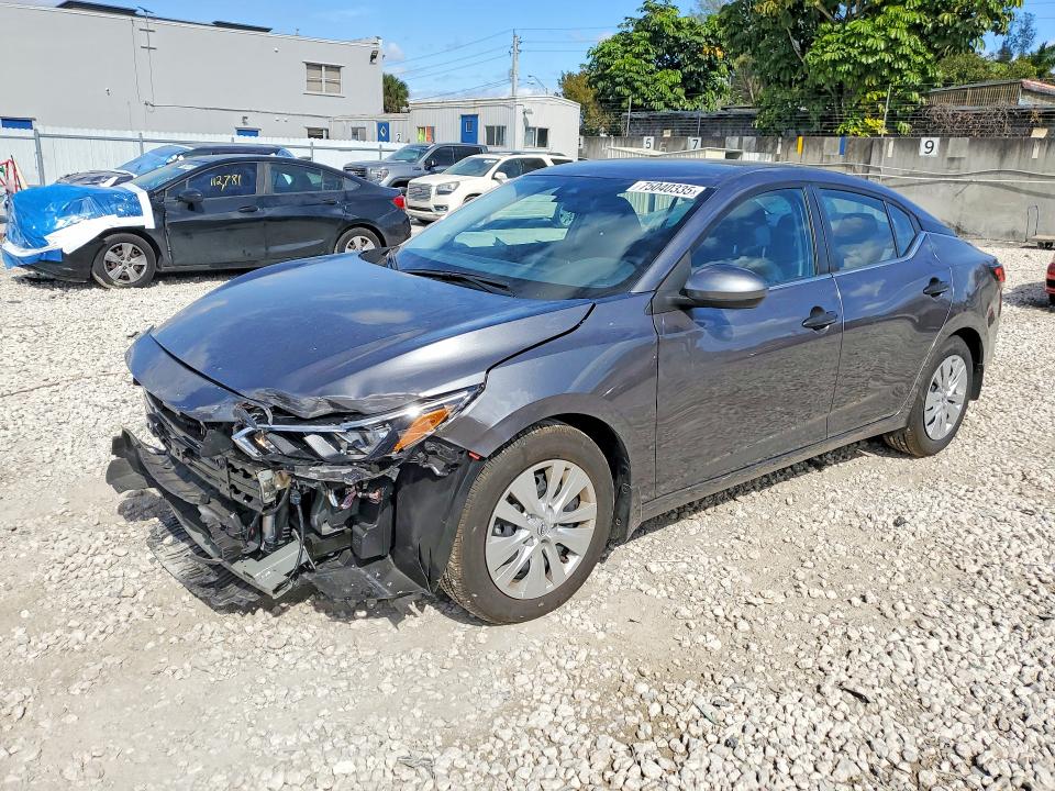 2025 NISSAN SENTRA S — VIN 3N1AB8BV3SY368500