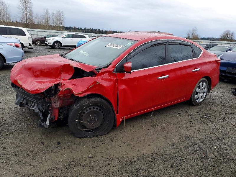 2017 NISSAN SENTRA S — VIN 3N1AB7AP3HL656598