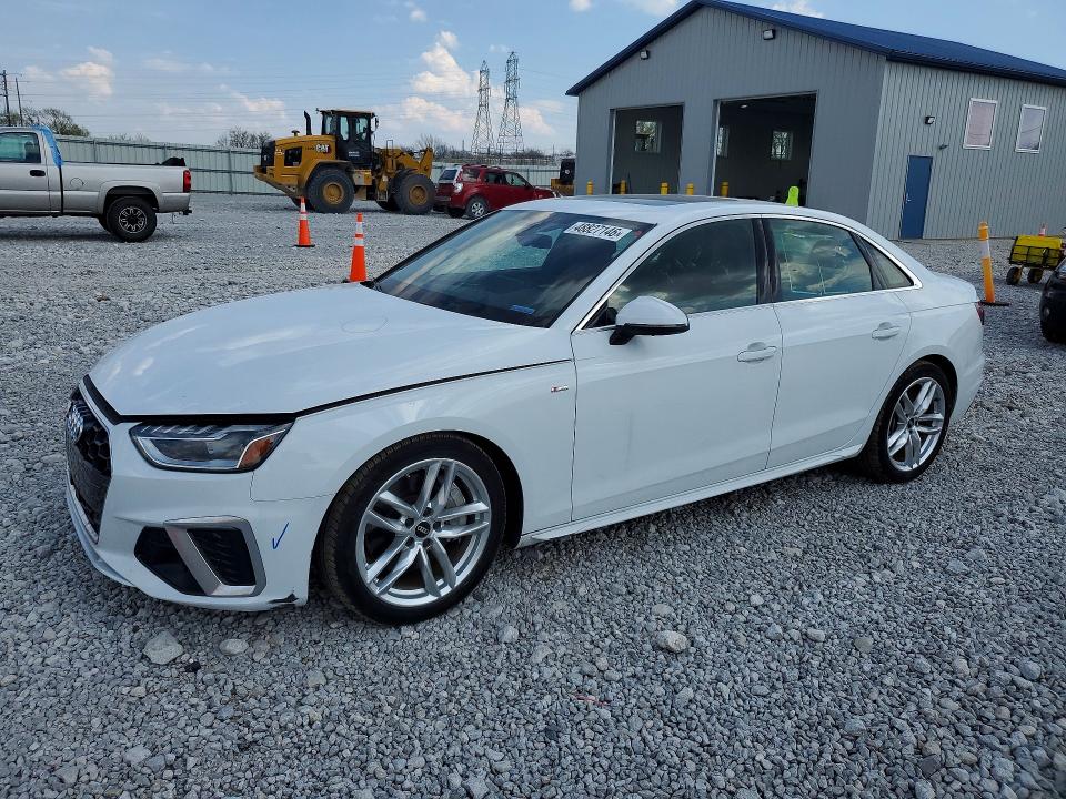 2022 AUDI A4 — VIN WAUEAAF49NN002940