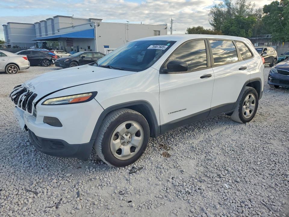 2016 JEEP CHEROKEE S — VIN 1C4PJLAB4GW222612
