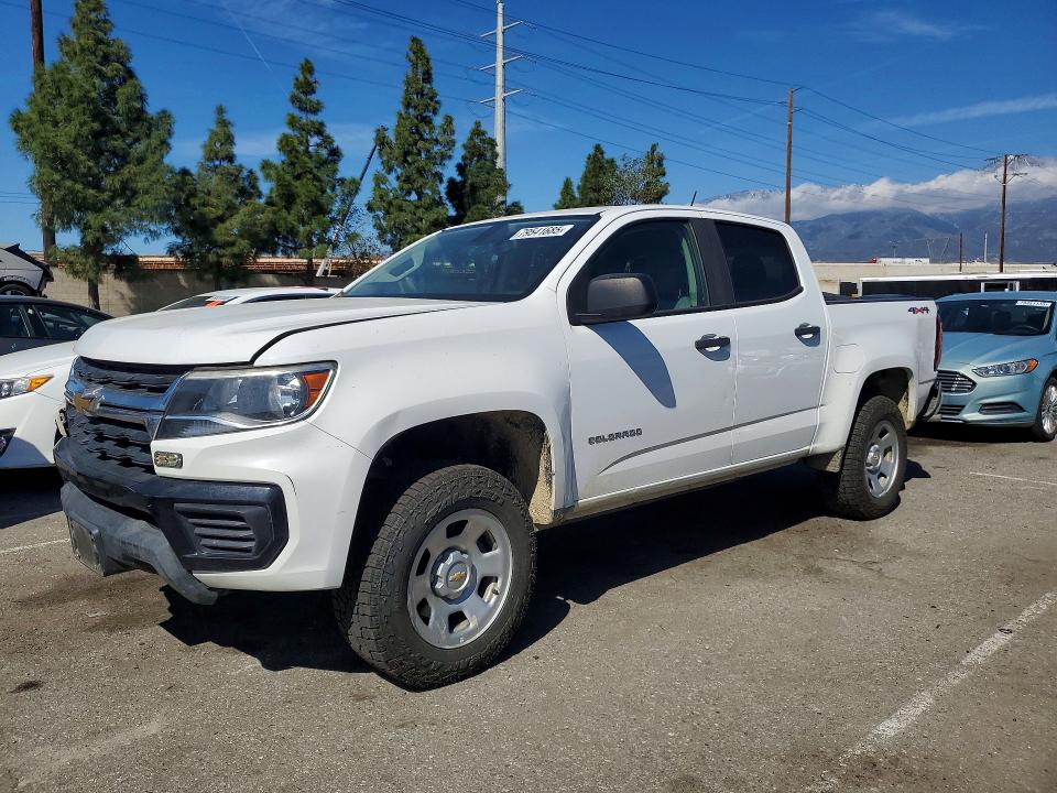 2022 CHEVROLET COLORADO — VIN 1GCGTBEN0N1149984