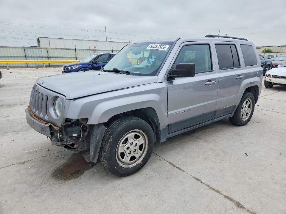 2016 JEEP PATRIOT — VIN 1C4NJPBA0GD575316