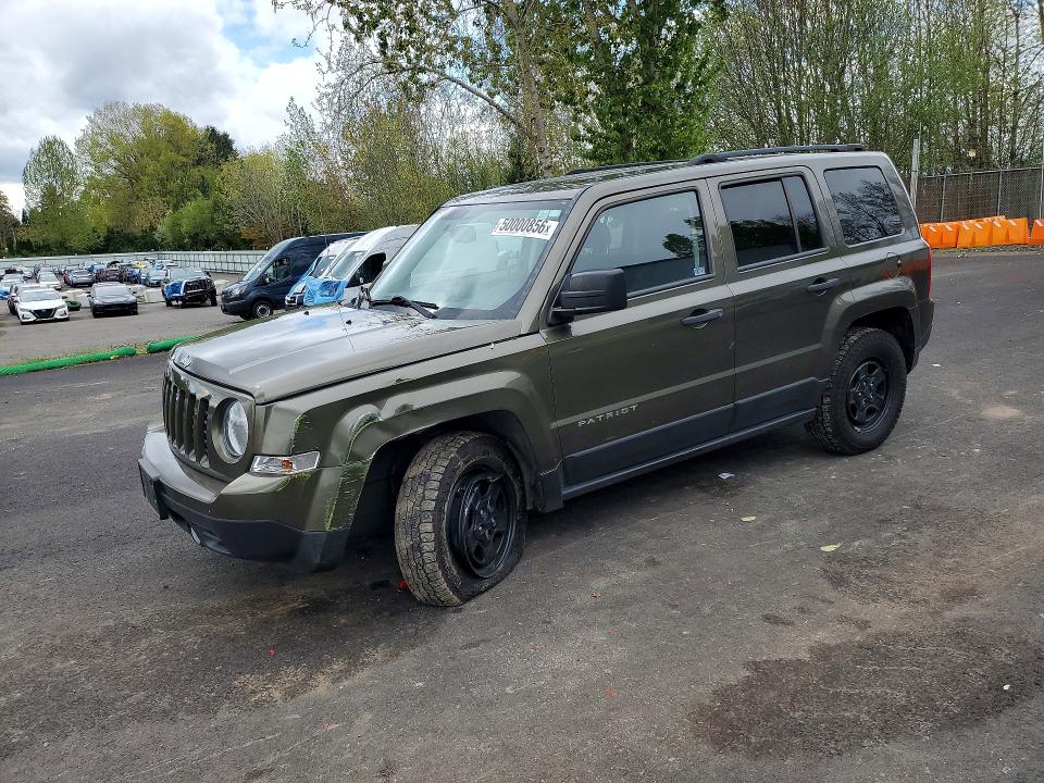 2016 JEEP PATRIOT — VIN 1C4NJRBB0GD512396