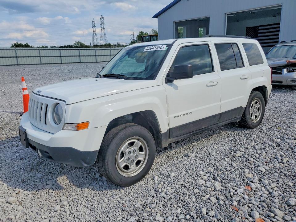 2016 JEEP PATRIOT — VIN 1C4NJPBA9GD628854