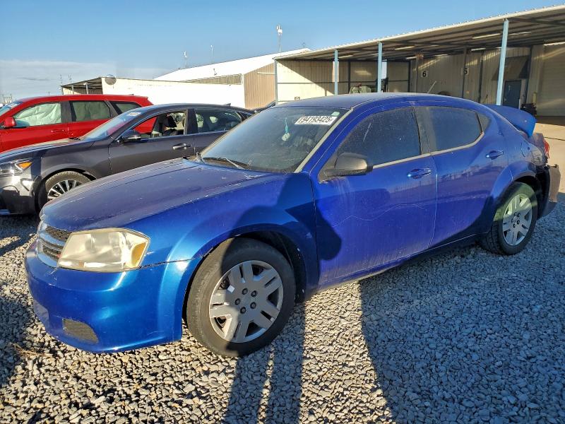 2013 DODGE AVENGER SE — VIN 1C3CDZAB5DN633094