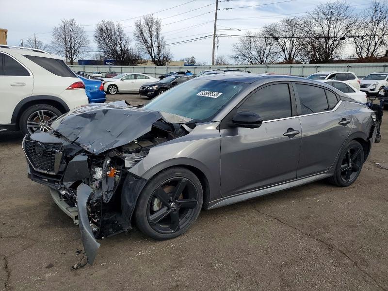 2021 NISSAN SENTRA SR — VIN 3N1AB8DV7MY238302