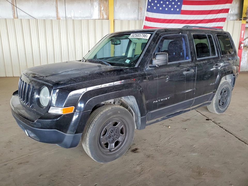 2016 JEEP PATRIOT — VIN 1C4NJPBB3GD656450