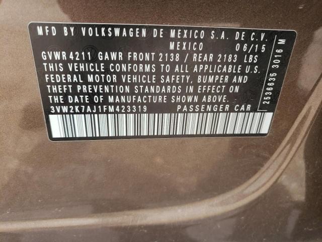 3VW2K7AJ1FM423319