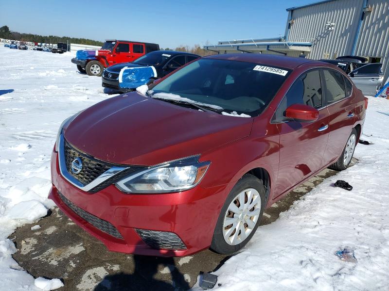 2016 NISSAN SENTRA S — VIN 3N1AB7AP2GY232539