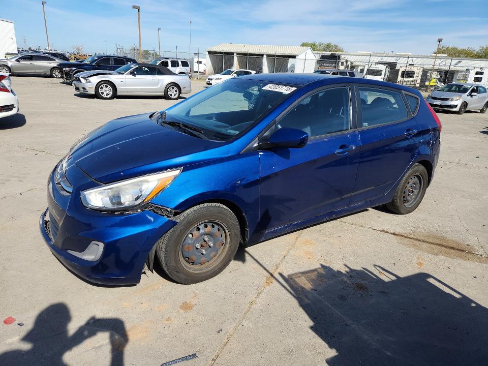 2016 HYUNDAI ACCENT — VIN KMHCT5AEXGU255541