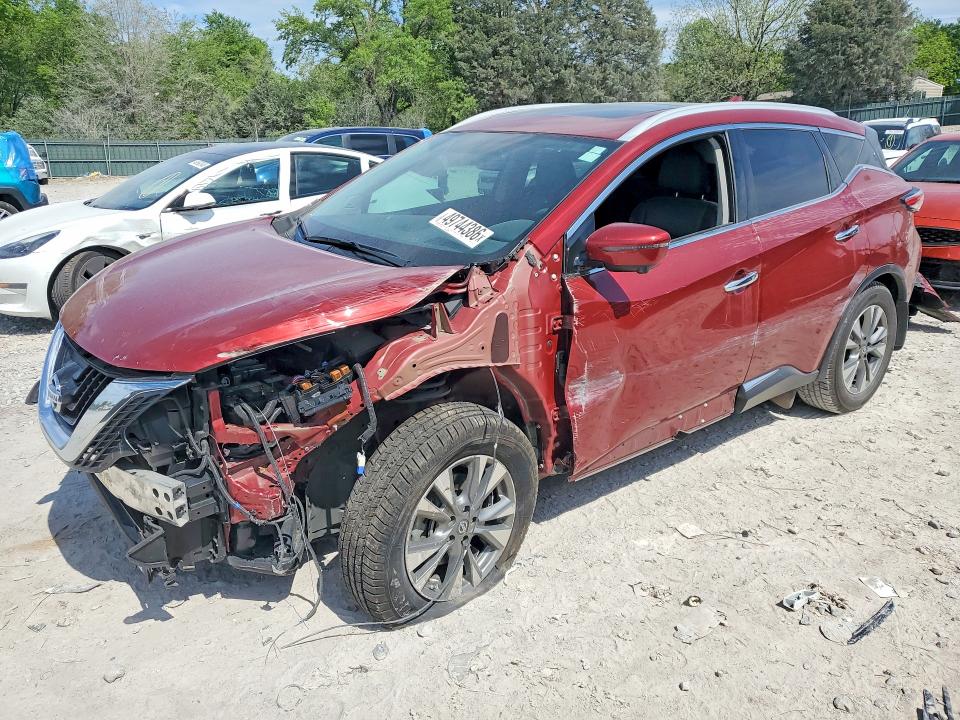2018 NISSAN MURANO — VIN 5N1AZ2MG2JN177789