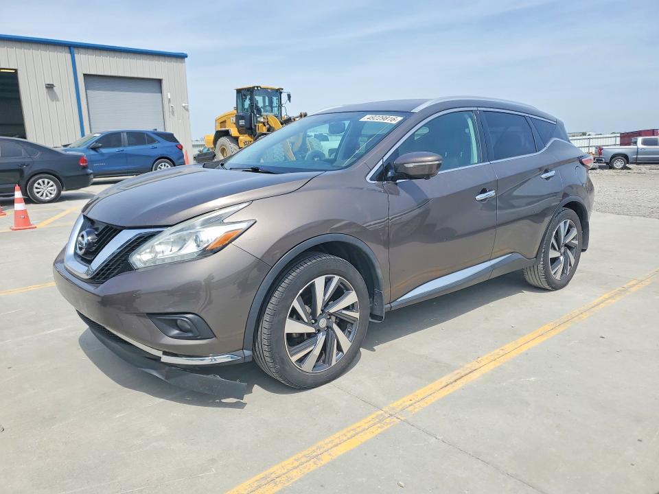 2015 NISSAN MURANO — VIN 5N1AZ2MH0FN260492