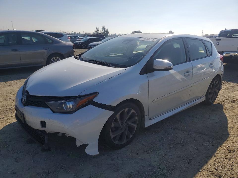 2018 TOYOTA COROLLA IM — VIN JTNKARJE3JJ557514