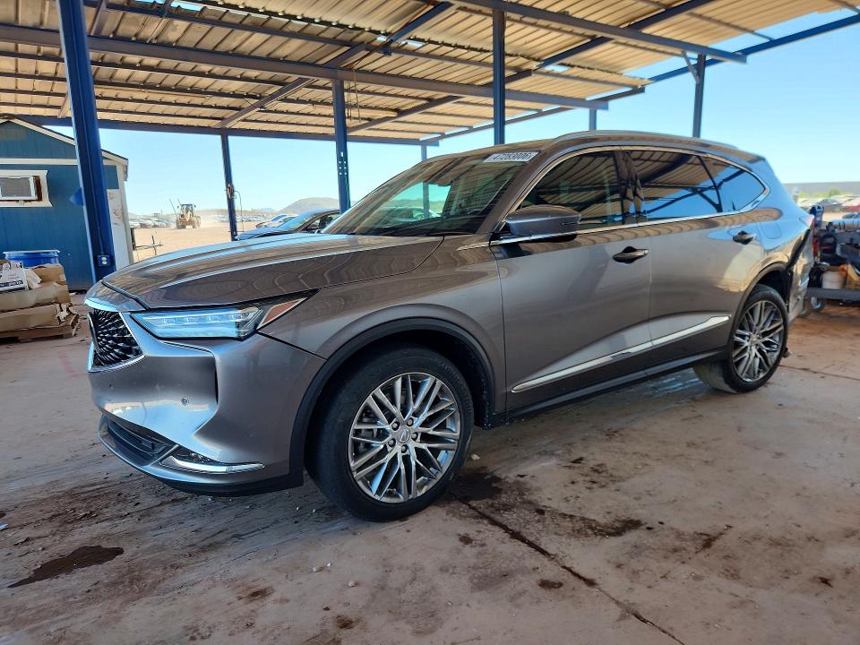 2022 ACURA MDX — VIN 5J8YE1H83NL022635