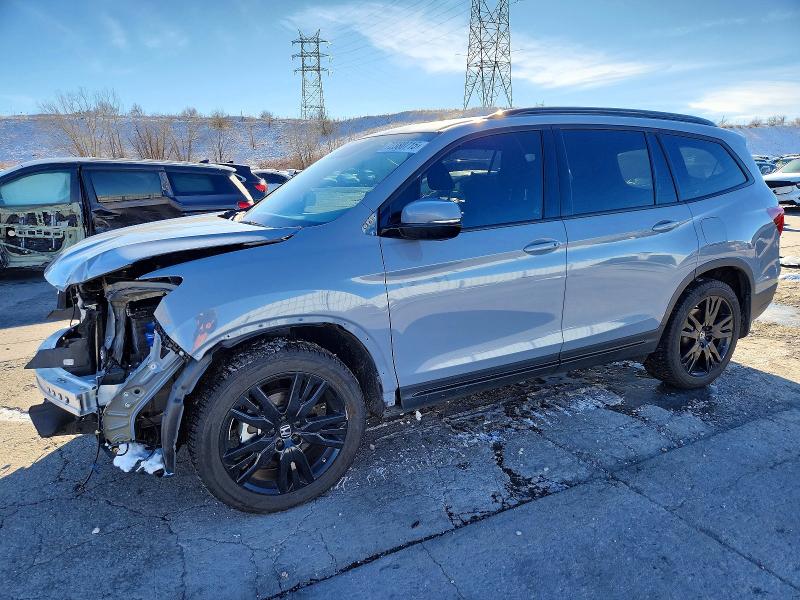 2022 HONDA PILOT BLAC — VIN 5FNYF6H7XNB060897