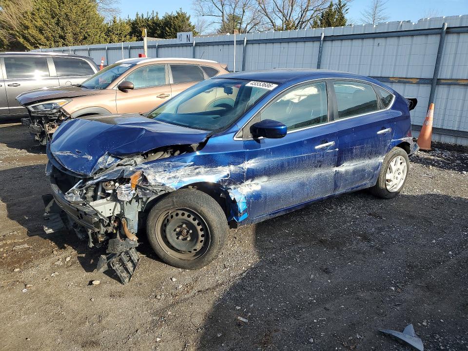 2019 NISSAN SENTRA — VIN 3N1AB7AP6KY222542