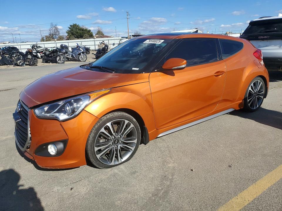 2016 HYUNDAI VELOSTER — VIN KMHTC6AE5GU284841