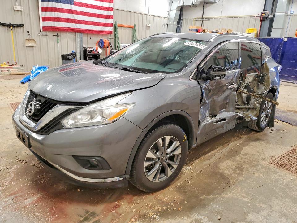 2017 NISSAN MURANO — VIN 5N1AZ2MH1HN105100