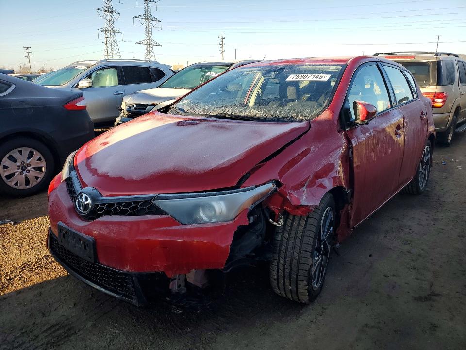 2018 TOYOTA COROLLA IM — VIN JTNKARJE6JJ556907