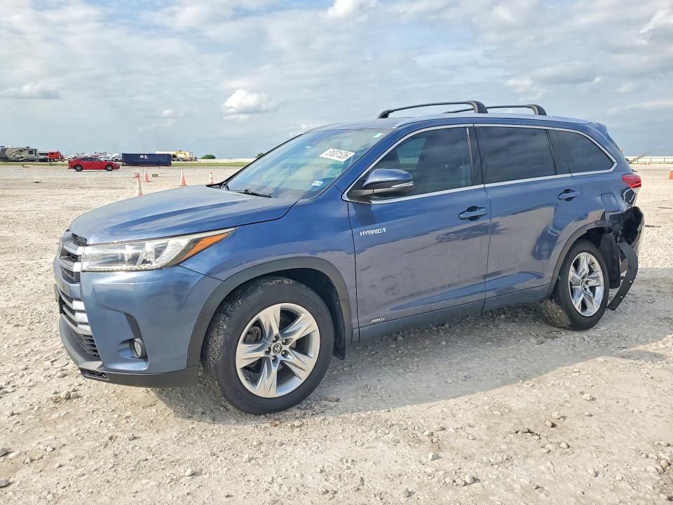 2017 TOYOTA HIGHLANDER HYBRID — VIN 5TDDGRFH9HS031092