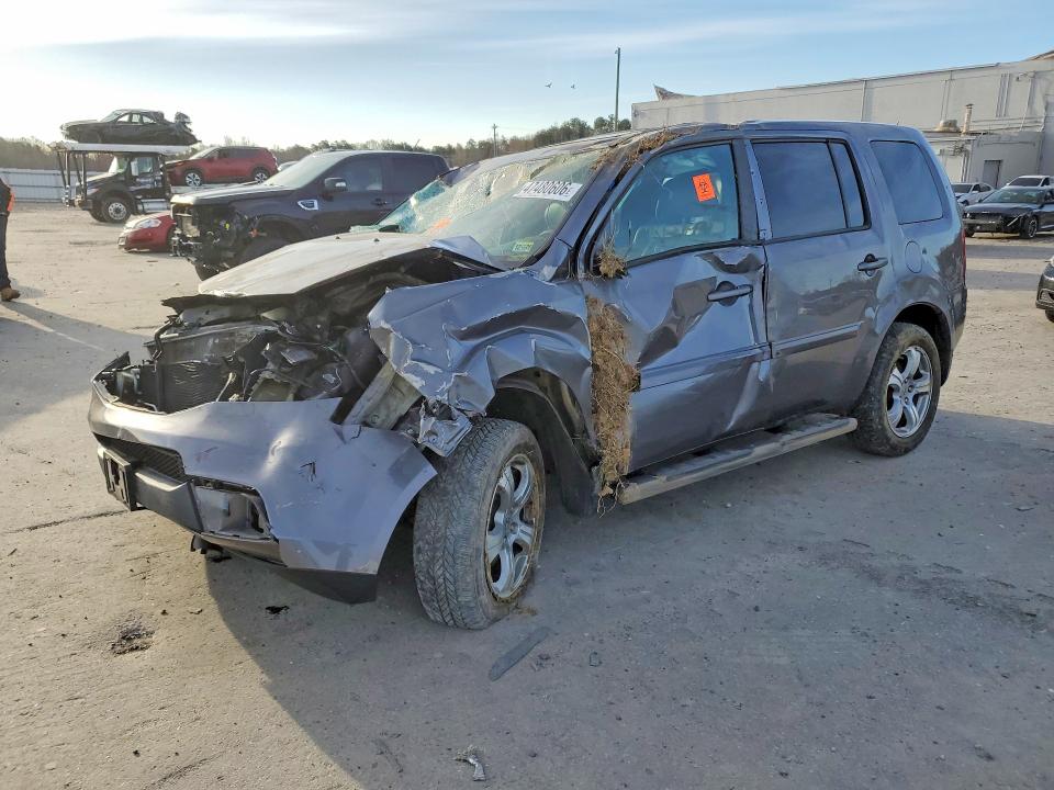 2015 HONDA PILOT EXLN — VIN 5FNYF4H75FB002637