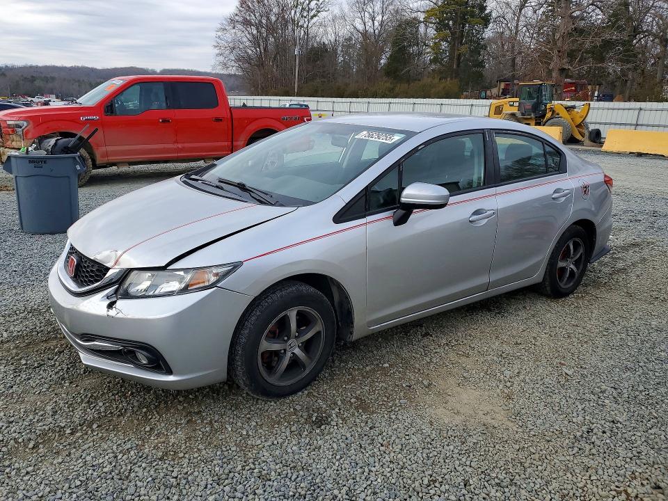 2015 HONDA CIVIC SE — VIN 19XFB2F76FE295772