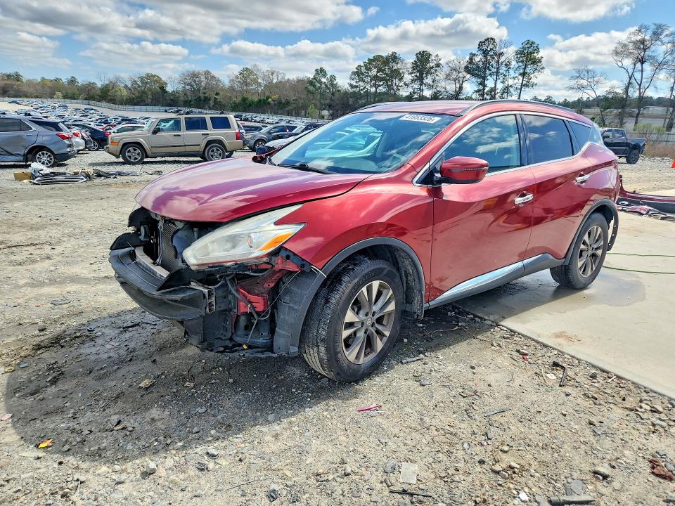 2017 NISSAN MURANO — VIN 5N1AZ2MG6HN115015