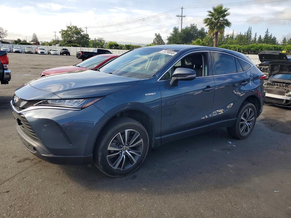 2021 TOYOTA VENZA — VIN JTEAAAAH8MJ024862