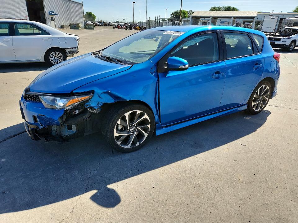 2018 TOYOTA COROLLA IM — VIN JTNKARJE5JJ574539