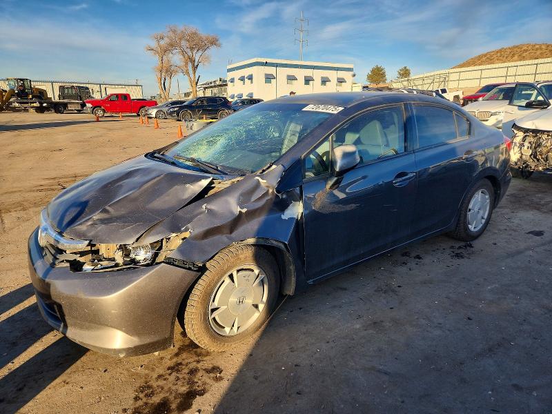 2012 HONDA CIVIC HF — VIN 2HGFB2F62CH321082