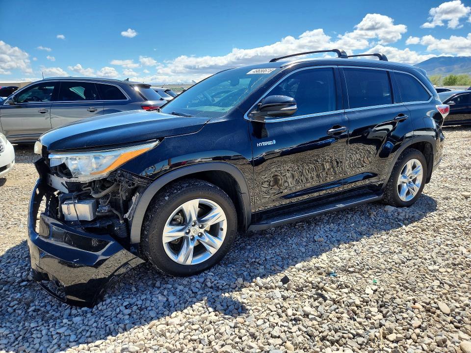 2015 TOYOTA HIGHLANDER HYBRID — VIN 5TDDCRFH5FS011303
