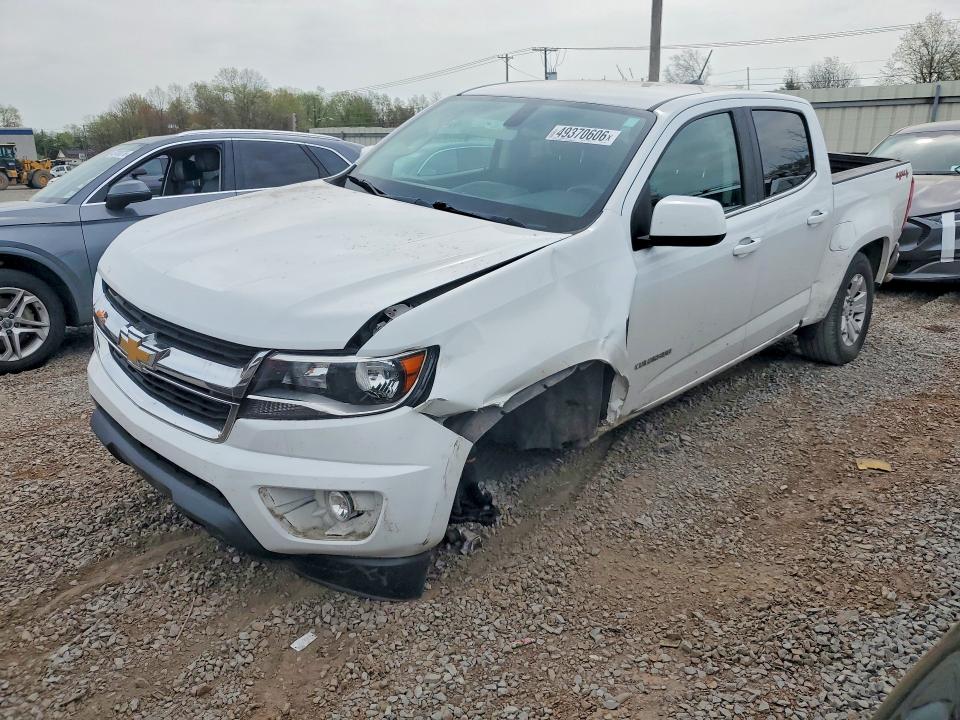 2019 CHEVROLET COLORADO — VIN 1GCGTCENXK1137536